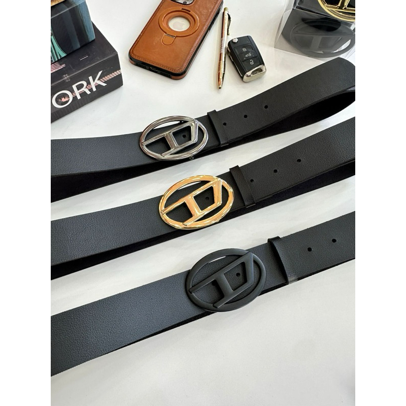 Cinto Masculino em Couro Fivela redonda Letra D em Oferta na Shopee
