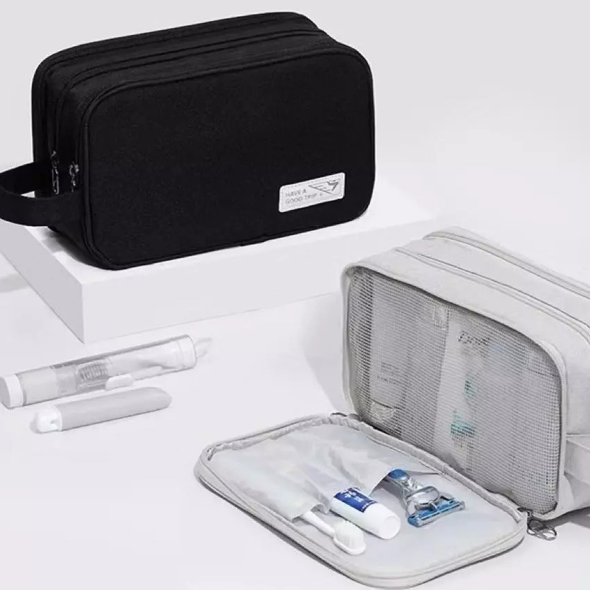 Necessaire Bolsa Masculina Feminina Grande Organizador Mala Viagem em Oferta na Shopee