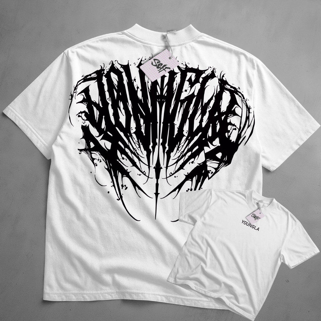 Camiseta Masculina Solta Estilo Americano Camisa Oversized Casual Moda Streetwear em Oferta na Shopee