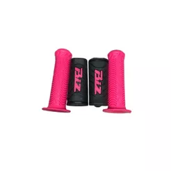 Kit Estribo Biz Rosa + Manopla Gold Rosa Acessório Feminino Premium