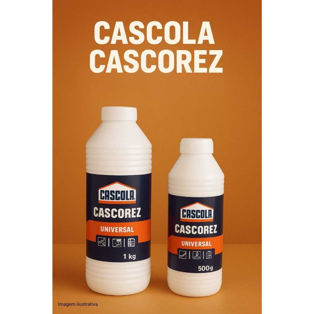 Cascorez Universal Cascola Cola Branca PVA – 500g / 1kg