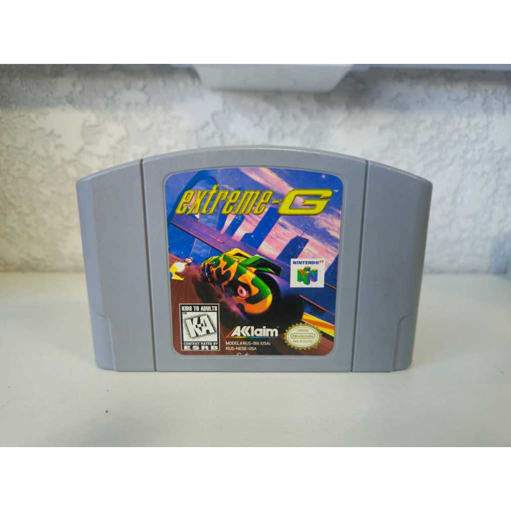 Extreme-G (Extreme 6) – Nintendo 64 (Original)