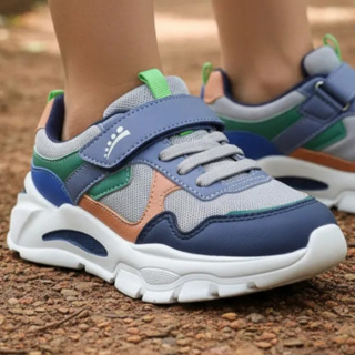 Tênis Infantil Ortopasso Colorido Wave Sola Colorida Fashion Macio Leve Envio Rápido Menino Menina em Oferta na Shopee