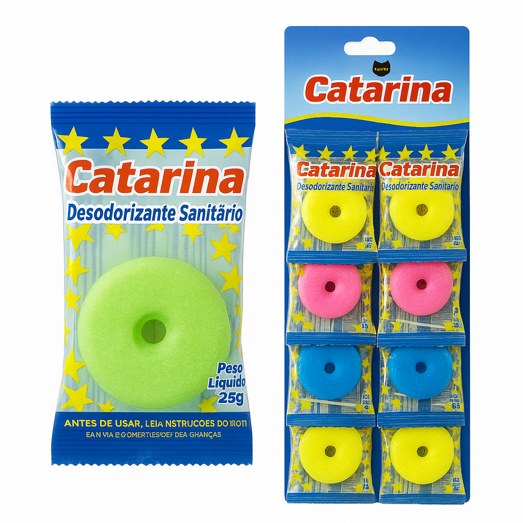 Kit 24 Pedra Sanitária 25g Vaso Banheiro Aroma Lavanda na Promoção