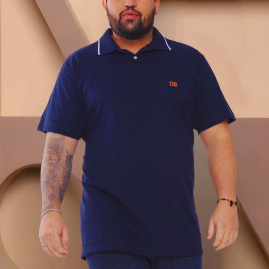 Camisa Gola Polo Premium Grande Plus Size Algodão Malha Fio 30  Moda Masculina Camiseta Original em Oferta na Shopee
