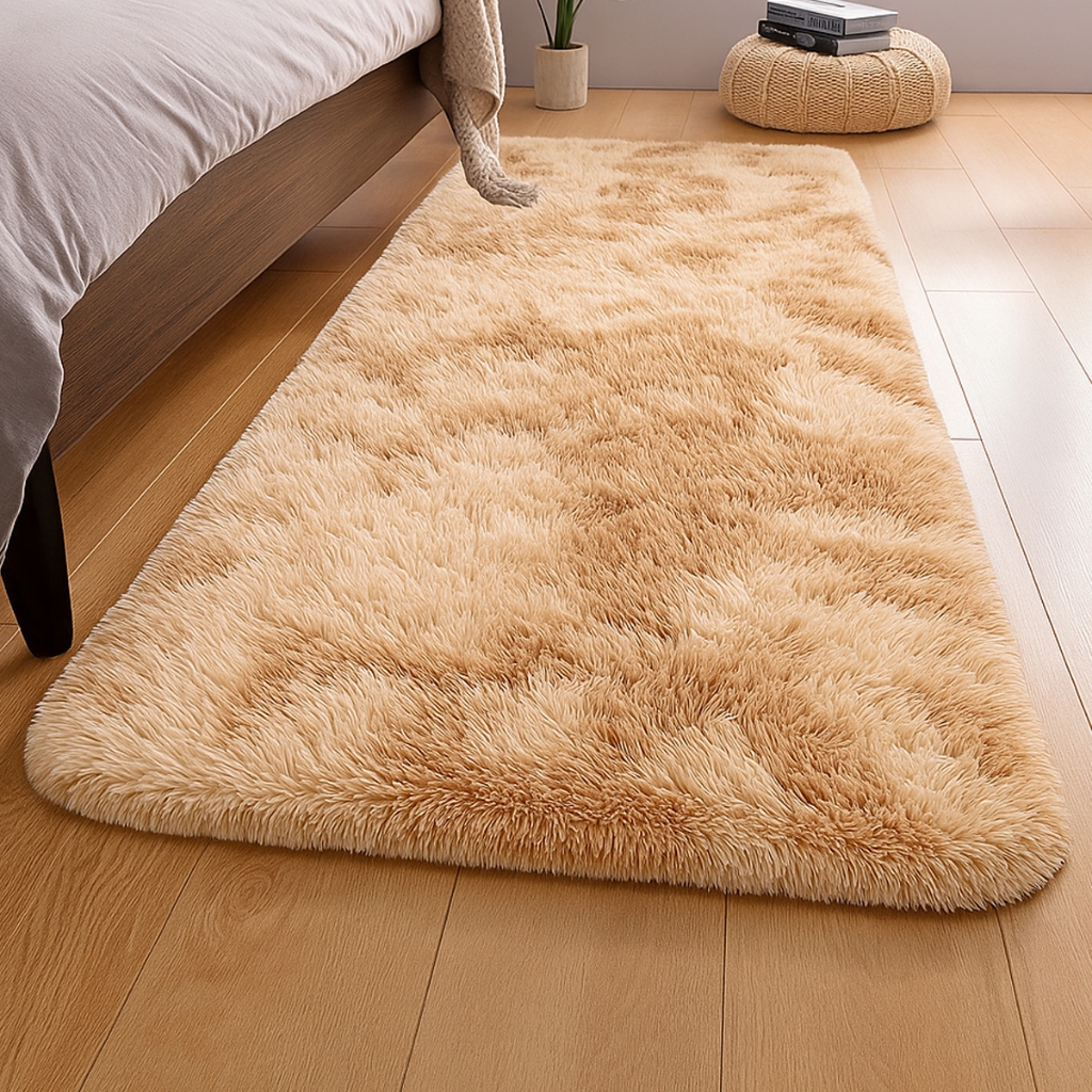 Tapete Passadeira 2,00 x 0,60 Corredor Quarto Sala Beira de Cama Felpudo Peludo