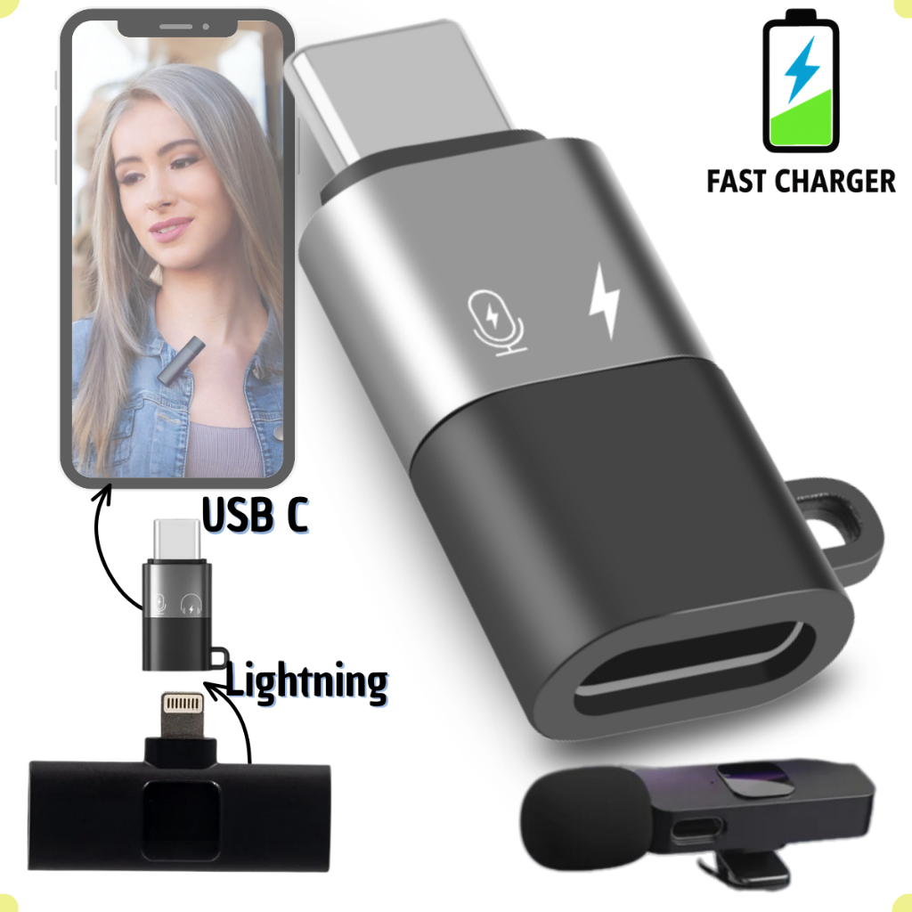 Adaptador Tipo C para Microfone - Comprar com Melhor Preço em Microfones