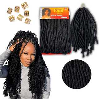 Cabelo Nina Softex 360g Premium Cacheado Tranças + aneis em Oferta na Shopee