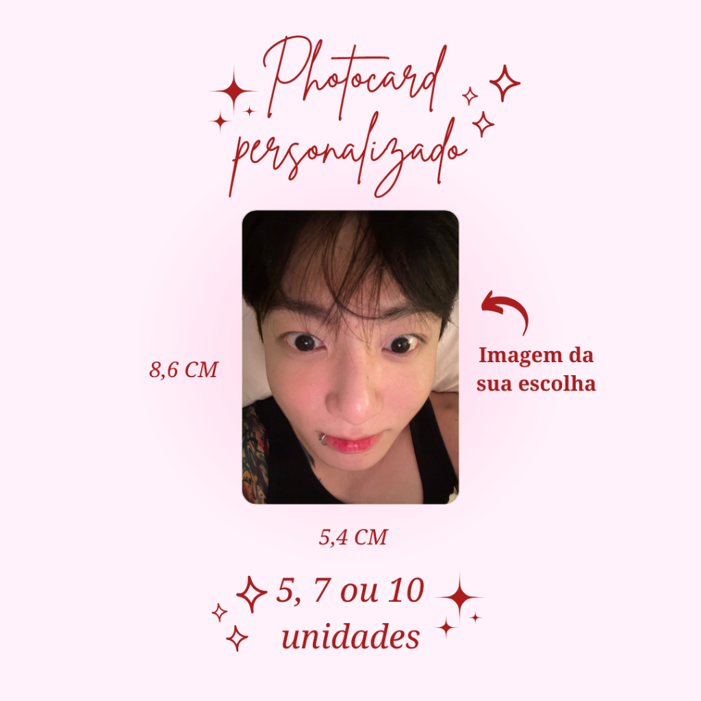 Set de Photocards Personalizados