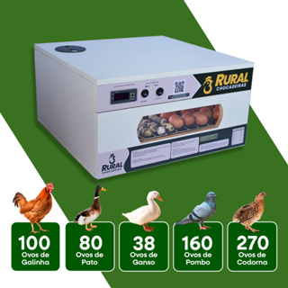 Chocadeira Elétrica 100 a 120 ovos de Galinha ou 220 ovos de Codorna + APP Atualizado em Oferta na Shopee