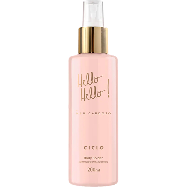Body Splash Hello Hello ! Nah Cardoso Ciclo 200ml