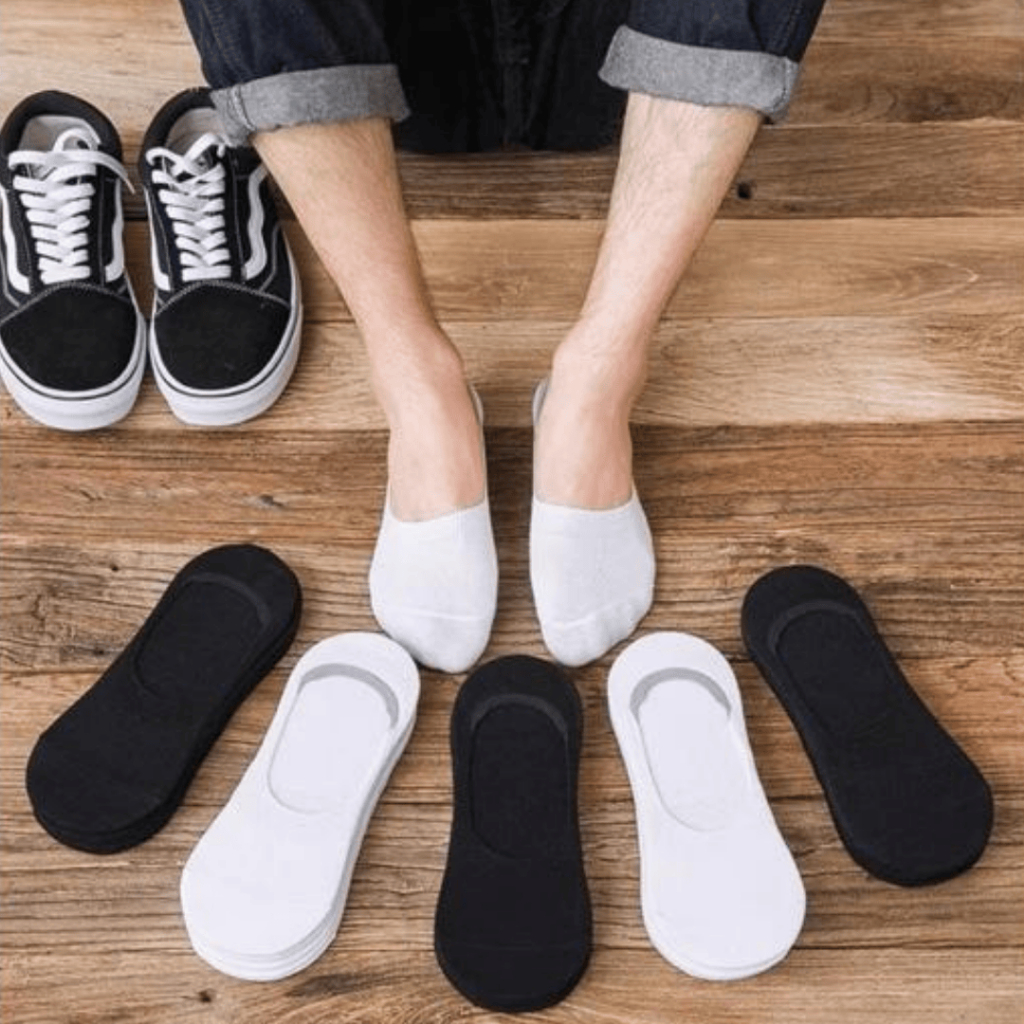 Kit 3/6/12 Pares Meias Sapatilha Soquete Invisível Unissex Masculina e feminina Cores Variadas