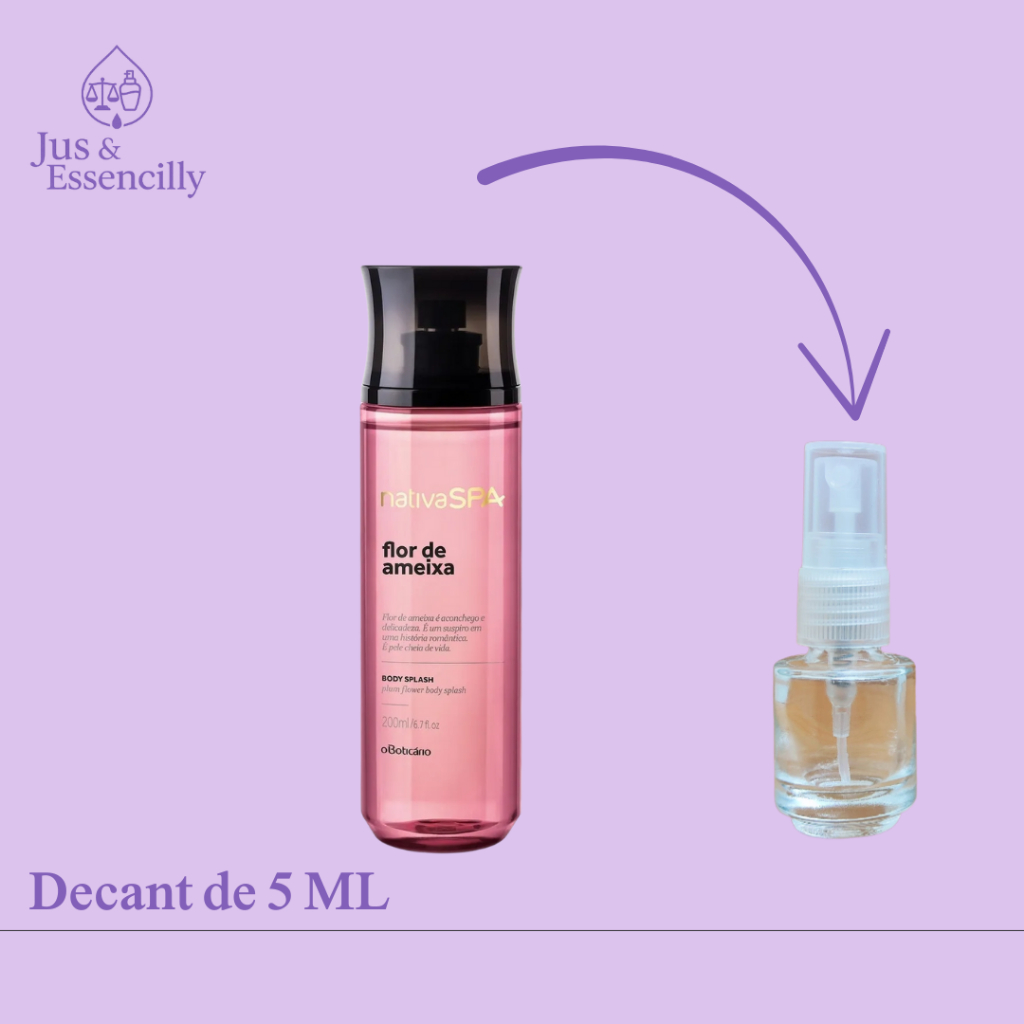 O BOTICÁRIO | BODY SPLASH | NATIVA SPA | FLOR DE AMEIXA | 5ML