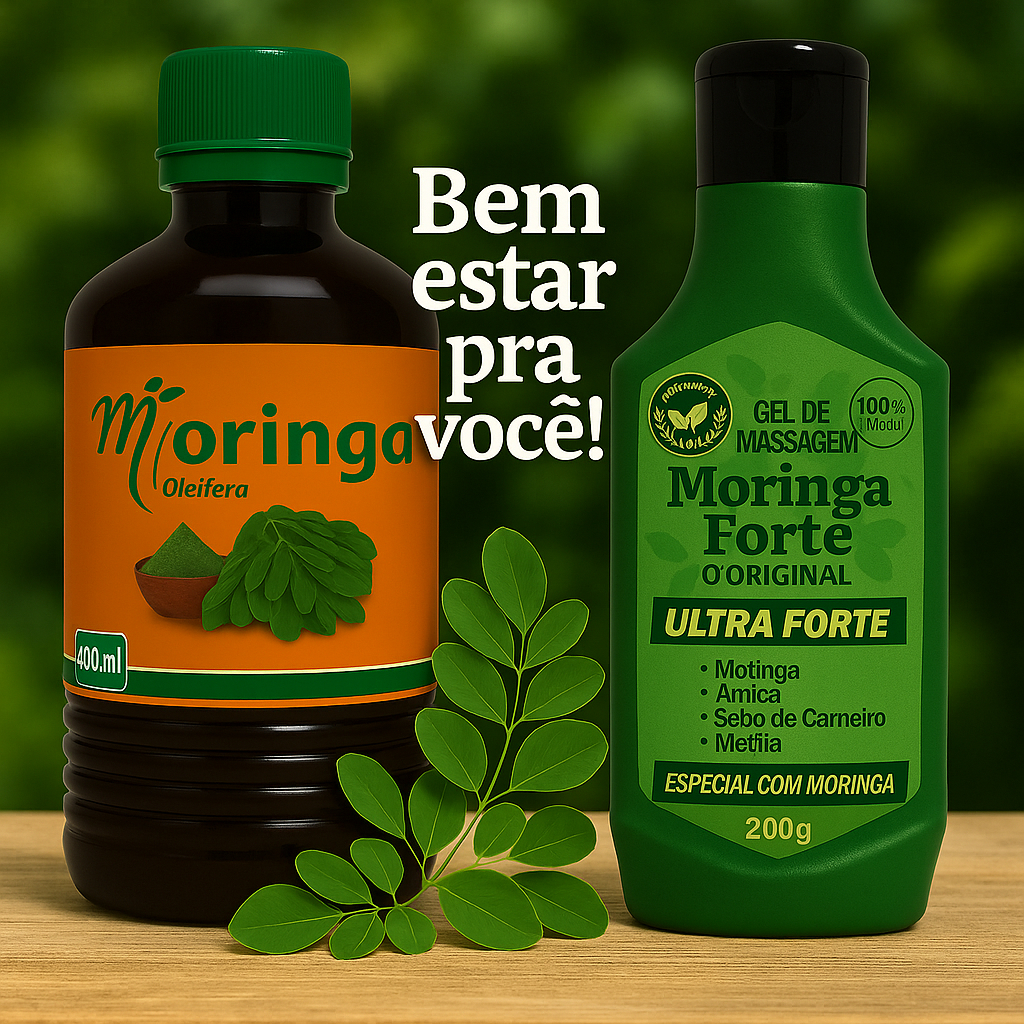 Kit Natural de Moringa Completo
