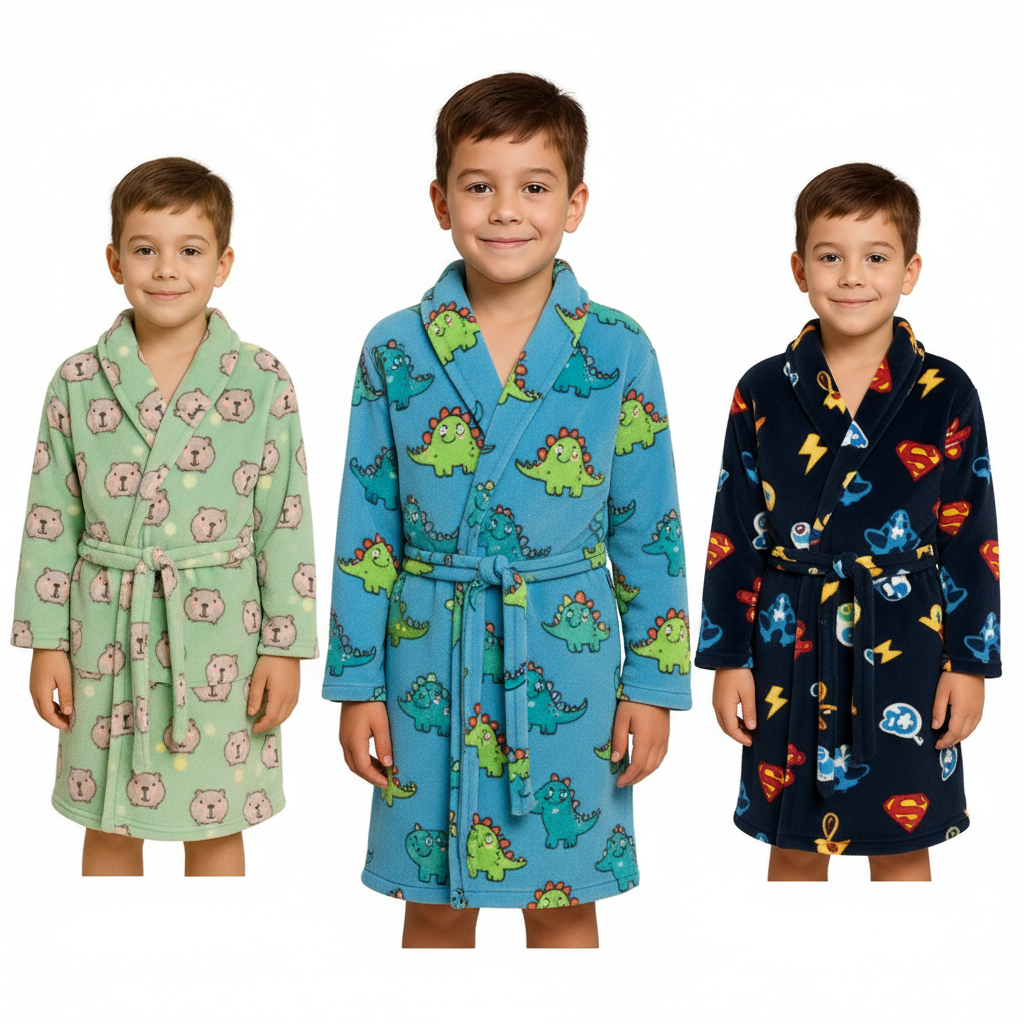 Roupão Toalha Infantil Roupão Praia Piscina Quentinho Atoalhado Toalha De Banho Menino e Menina 2866 em Oferta na Shopee