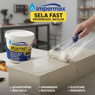 Impermeabilizante invisível liquido Multi uso - SELA FAST, Box Pia Ralo Trinca Telha Vaso em Oferta na Shopee