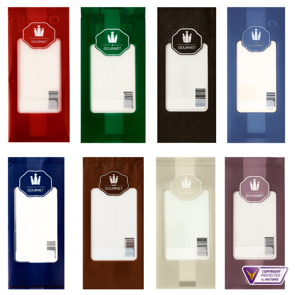 Embalagem BOPP Profissional - Geladinho Gourmet - 7x19 - 8 Cores