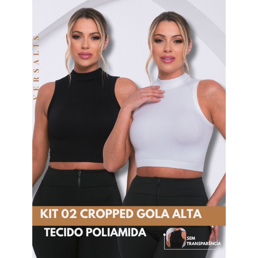 Cropped Gola Alta Academia: Onde Comprar | BuscaProdutos