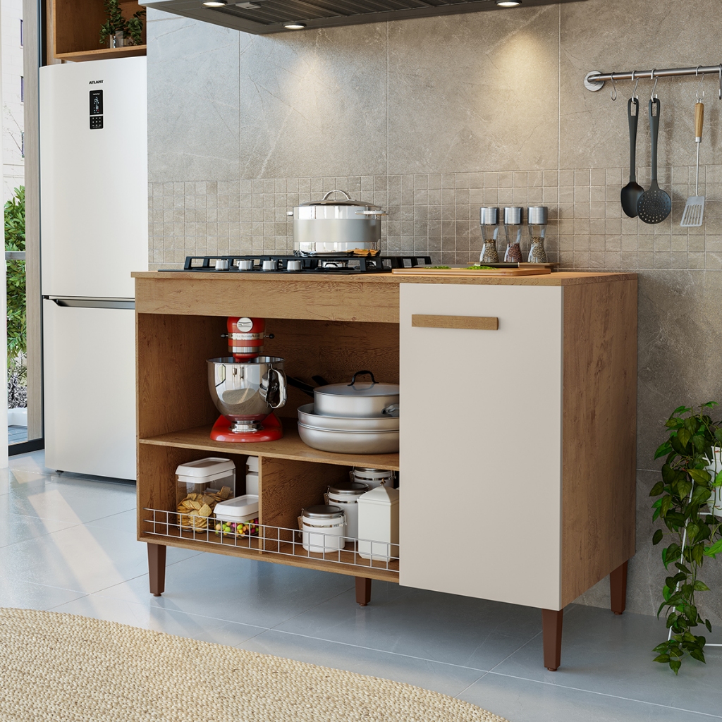 Armário de Cozinha em Pé: Onde Comprar | BuscaProdutos