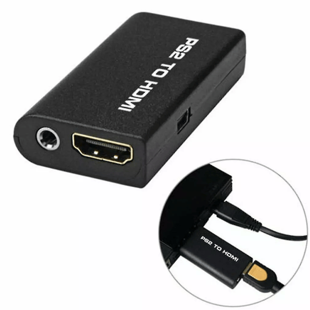 Conversor PS2 Para HDTV ONEX ADP-7604 — Adaptador HDMI Para PlayStation 2 Alta Definição