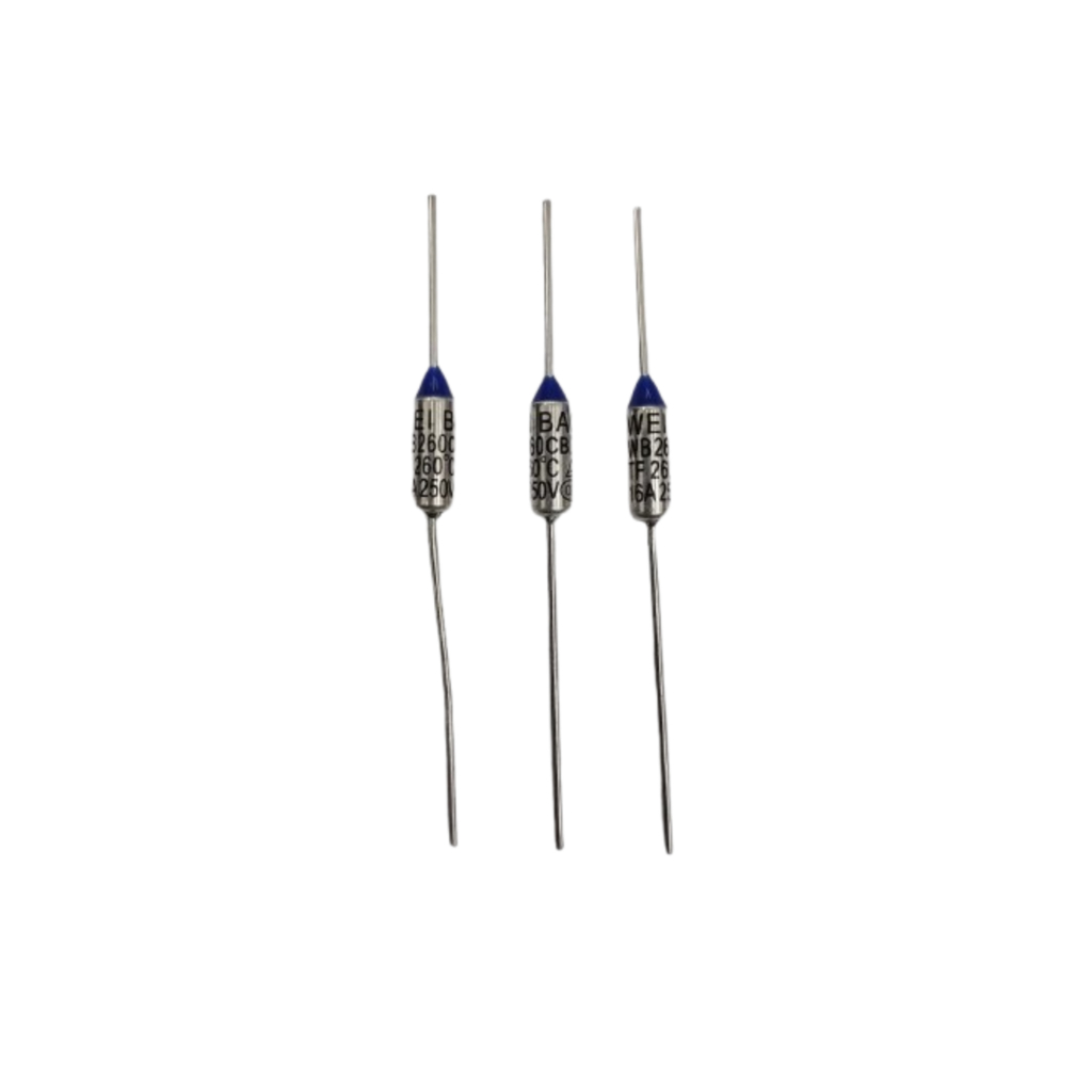 kit com 3 Fusível Térmico 260 Graus 16 Amp 250v Uso Geral