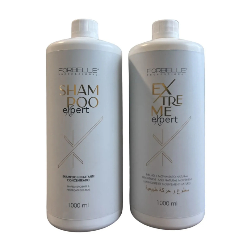 Forbelle Kit Extreme Expert 1l - Progressiva E Shampoo
