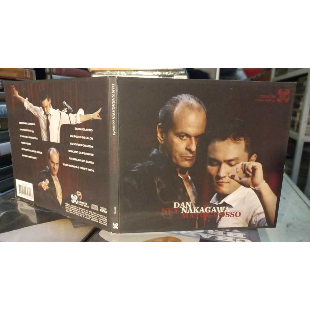 Cd Dan Nakagawa Convida Ney Matogrosso- raro Rarissimo - AA100 - Coleção Canal brasil -Impecavel Digipack