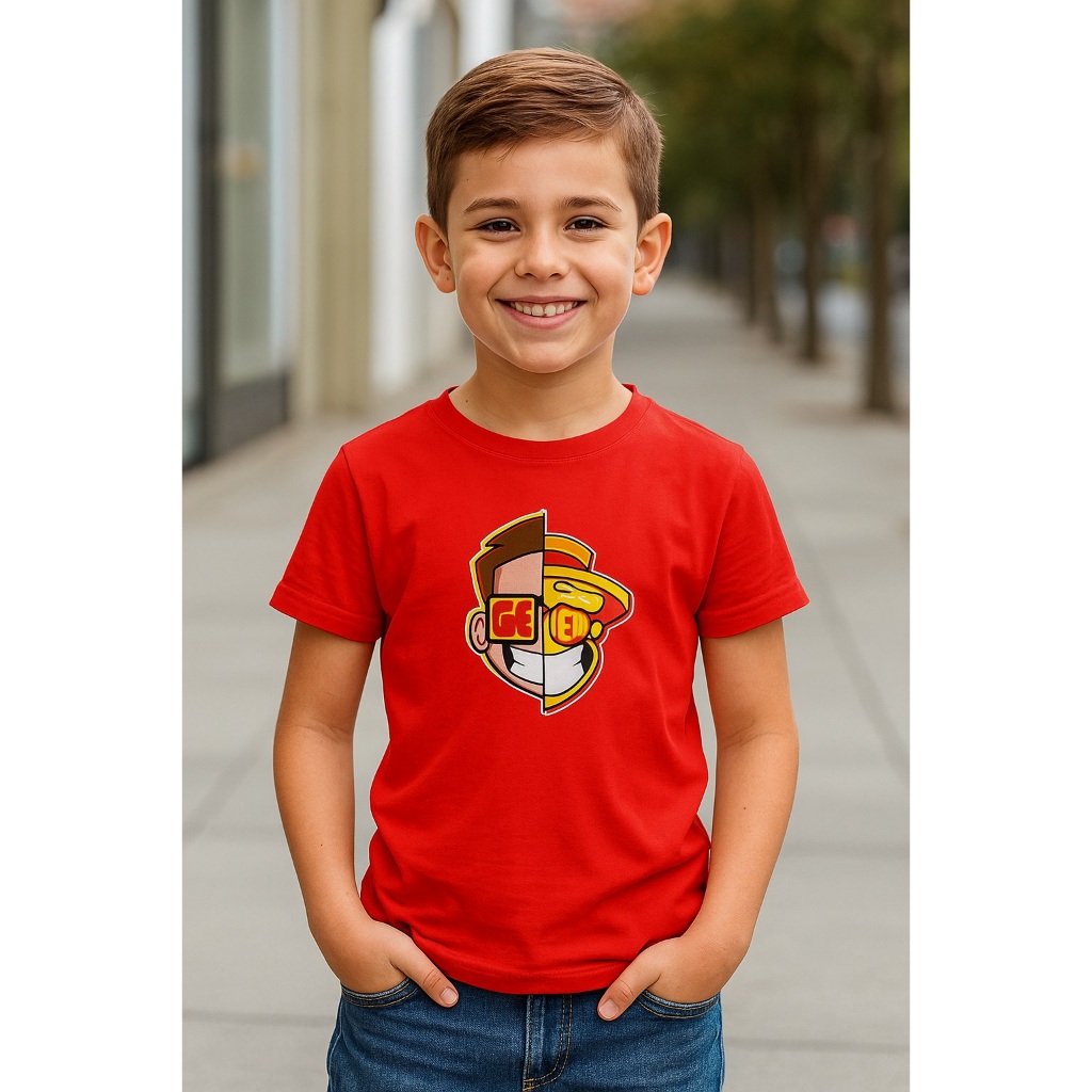 Camiseta Geleia Infantil Jogo Youtuber Show Gamer Minecraft Juvenil Festa Presente Meninos Crianças Unissex Passeio