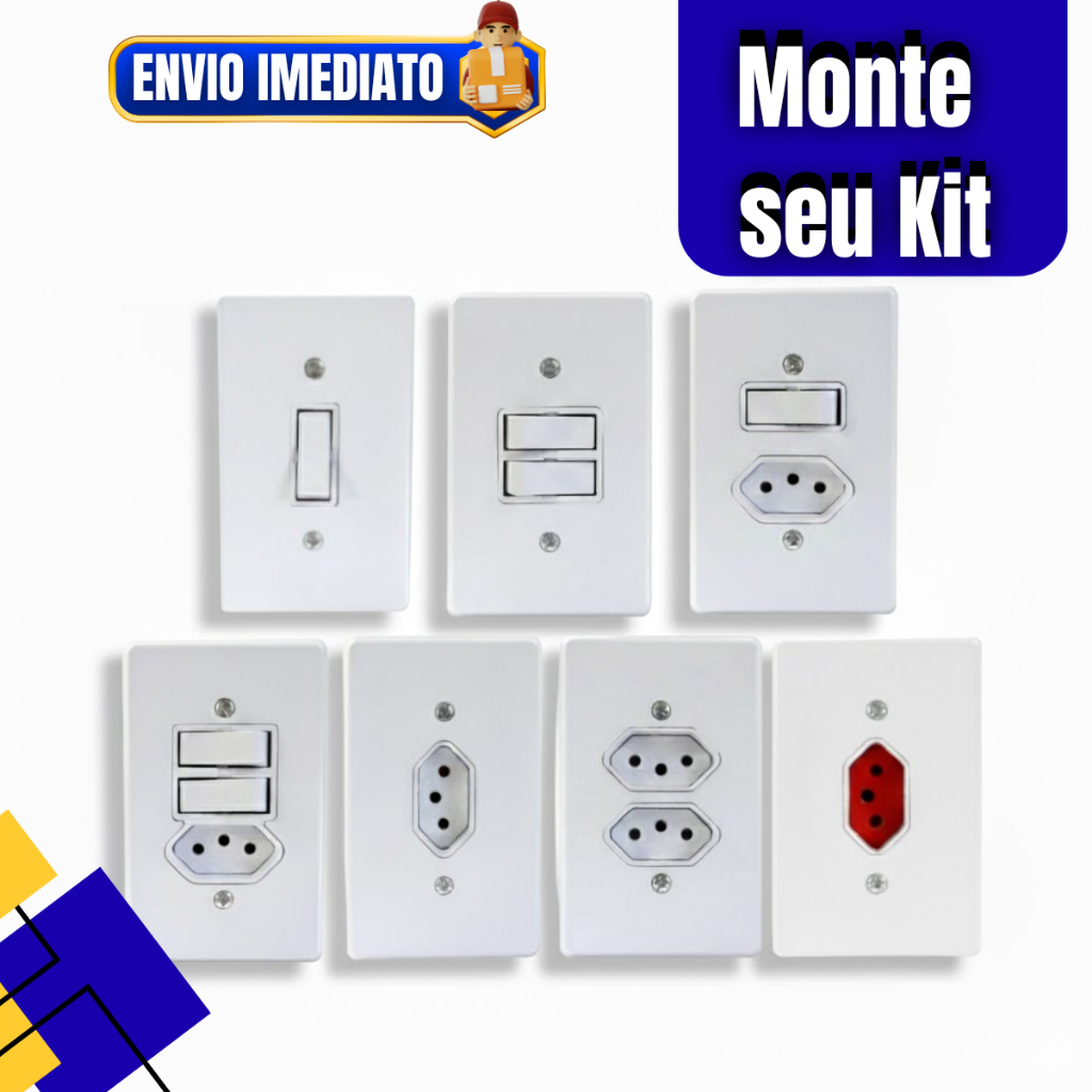 Radial Linha Gelo Tomada Interruptor 4x2 10A/20A Tomadas Simples 10a tomada 20a Tomada Com Apagador
