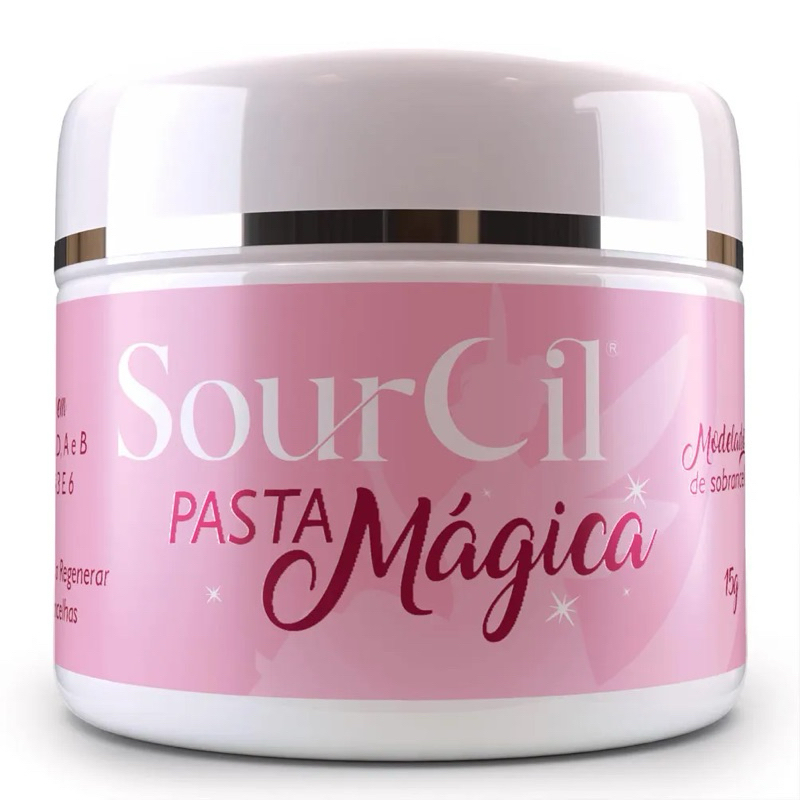 Pasta Mágica Sourcil 15g - Rosa / Blue / Gold (Original)