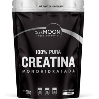 Creatina Dark Moon Pura 1kg 500g 300g e 150g em Oferta na Shopee