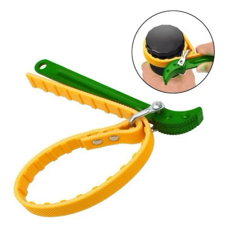 Chave Correia Troca De Filtro Saca Óleo Universal 200mm Prática Multifuncional envio imediato