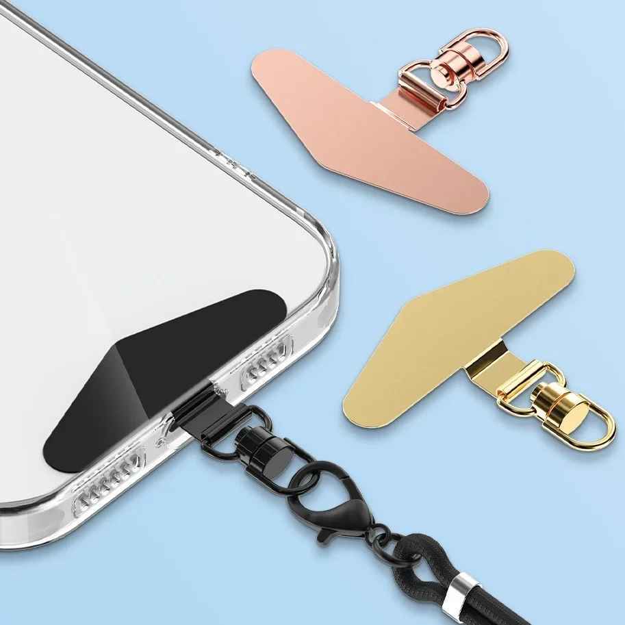 Fivela Metal 360º para Celular Strap Cordão – Acessório Ultra Fino e Resistente (NÃO acompanha cabo) em Oferta na Shopee