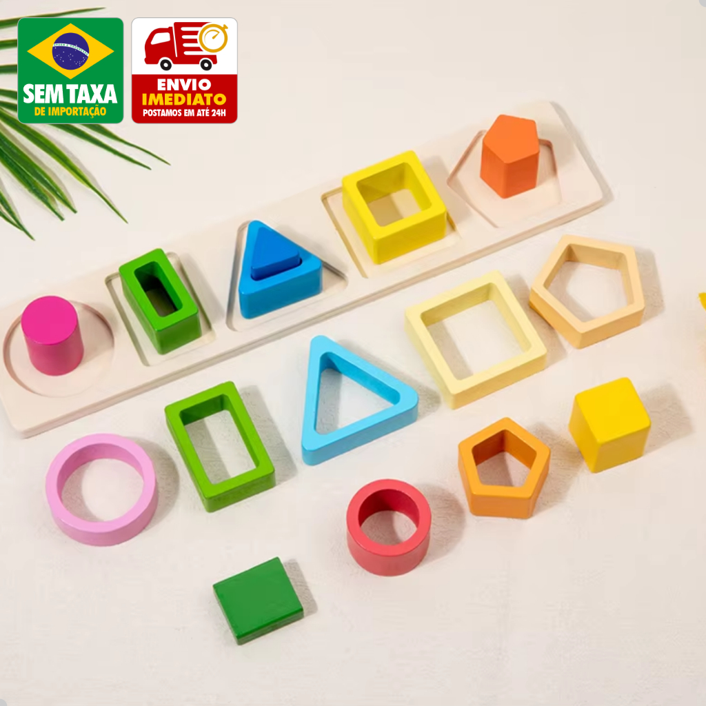 Brinquedo para Aprender Formas: Onde Comprar | BuscaProdutos