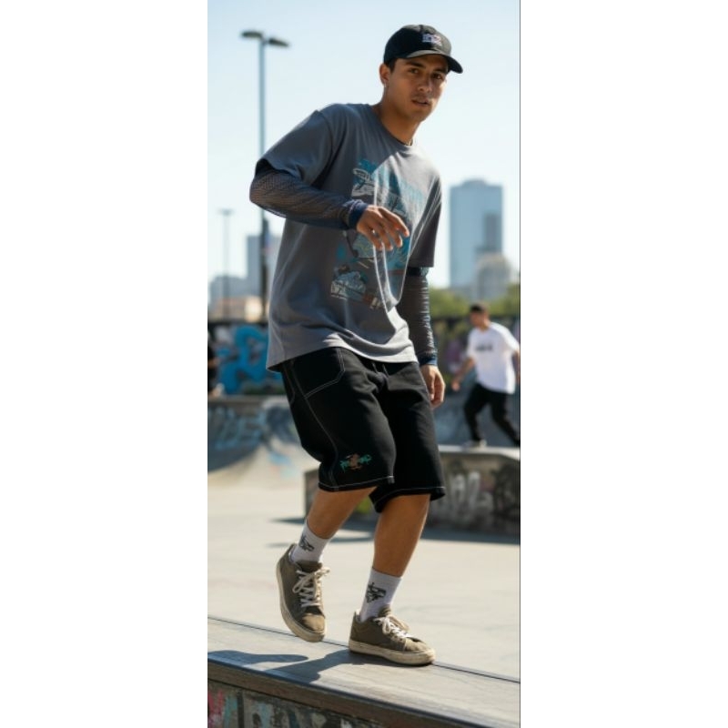 Bermuda Cargo Skate Rats !!!! Bordado !!!!