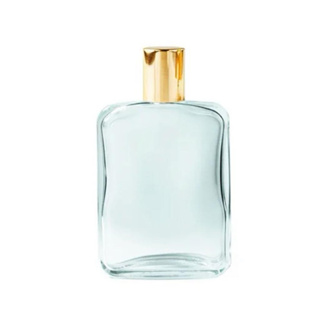 FRASCO PARA PERFUME 100 ML COM SPRAY DOURADO DE ROSCA em Oferta na Shopee