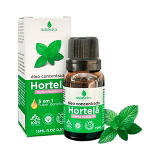 Óleo Concentrado de Hortelã Natuseiva 15mL | Mentha Piperita, Analgésica, Refrescante e Relaxante em Oferta na Shopee