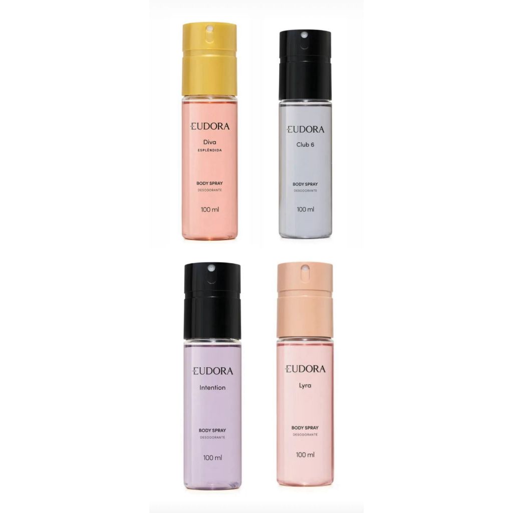 Eudora Kit Body Spray 100ml Cada ( Escolha seu Kit)
