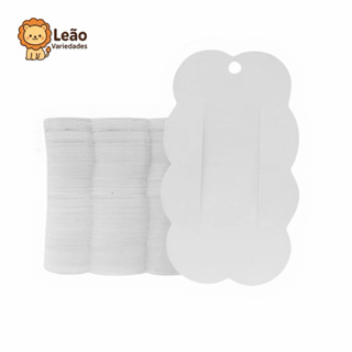 100 Tag Cartela Papeleta Nuvem Grande para Laços e Presilhas para Acessórios de Cabelo em Oferta na Shopee