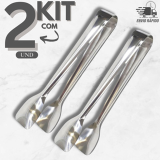 Pegador de Frios Inox l Pinça de Servir Queijos Presunto Gelo e Churrasco em Oferta na Shopee