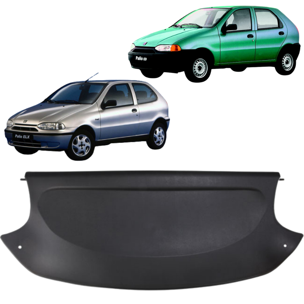 Bagagito Palio 2 E 4 Portas Tampão Do Fiat Palio 1996 1997 1998 1999 2000 Preto Ou Cinza em Oferta na Shopee