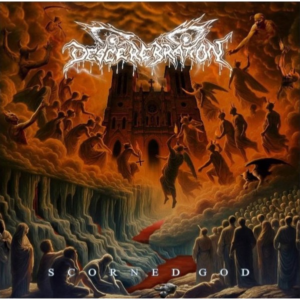 CD Descerebration - Scorned God Fãs Behemoth, Gorefest, Dismember, Carcass, Entombed,, BATHORY, MGLA