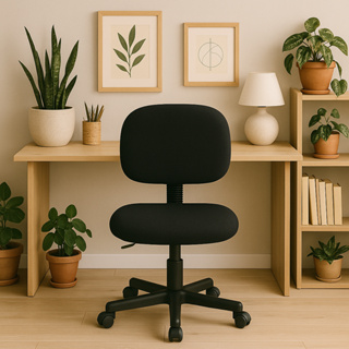 Capa de Cadeira Para Escritório Estampado  Liso Em Malha Gel em Oferta na Shopee