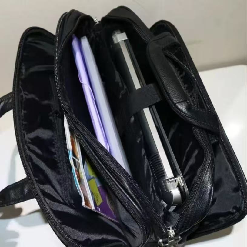 Pasta Maleta Executiva Couro Sintético Notebook 15 Pol Grande