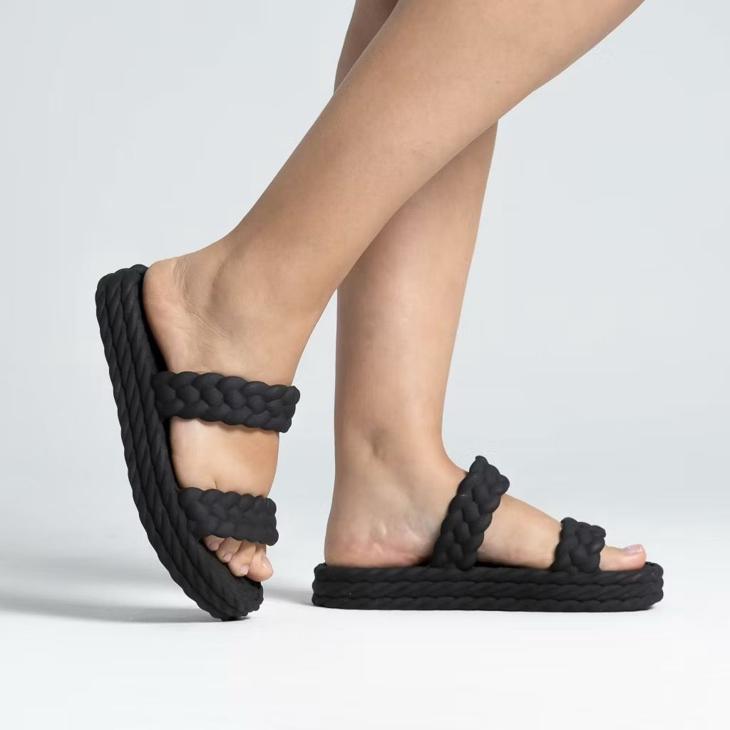 Sandália Duas Tiras Feminina Estilo Tamanco | Super Confortável Perfeito Para Qualquer Ocasião
