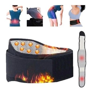 Cinta Lombar Ortopédica Magnética com Turmalina Autoaquecimento Terapia Ortopédica para Hérnia de Disco, Nervo Ciático em Oferta na Shopee