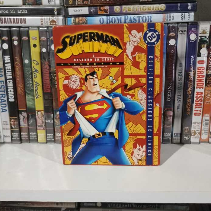 BOX DVD SUPERMAN - O DESENHO EM SÉRIE - VOLUME 1 (3 DVDS/DUBLADO)
