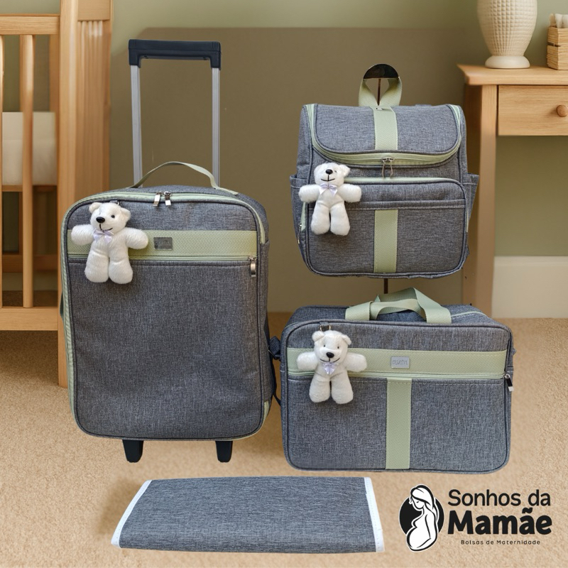 Mochila Maternidade Verde: Onde Comprar | BuscaProdutos