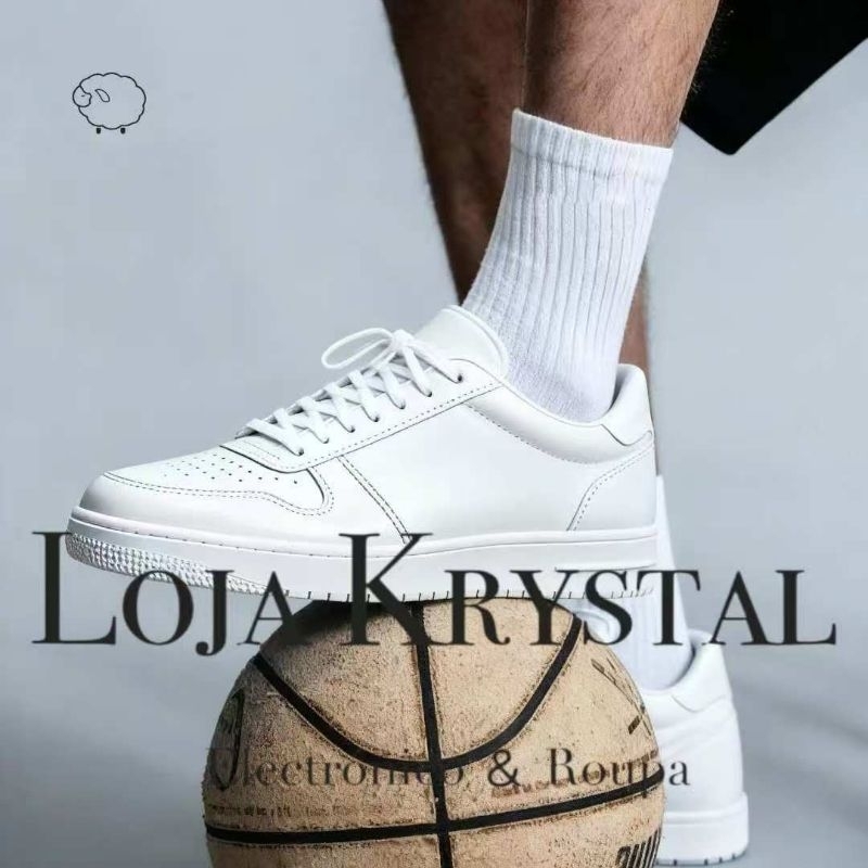 L K  .  Tênis Casual Branco Lançamento Novo Masculino Unissex Promoção em Oferta na Shopee