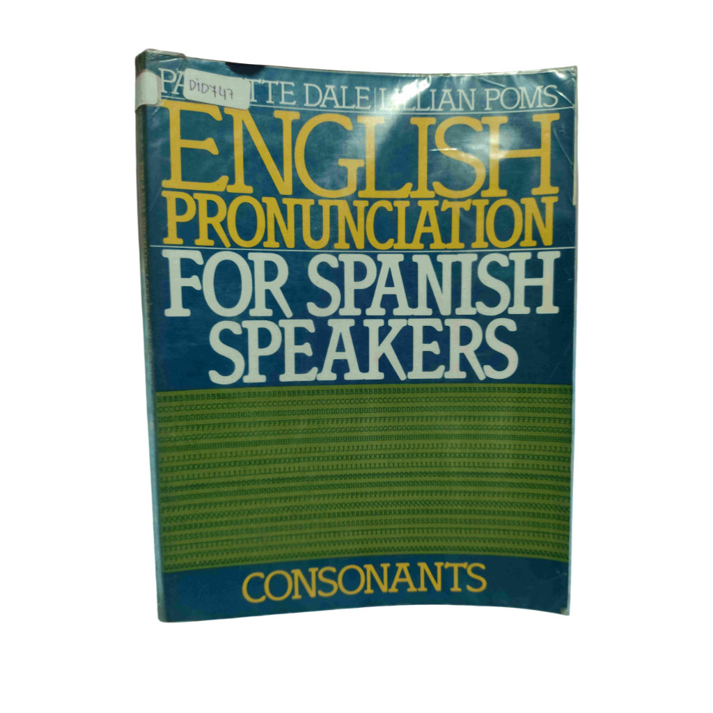 Livro de Pronúncia de Inlgês para Hispânicos English Pronunciation For Spanish Speakers